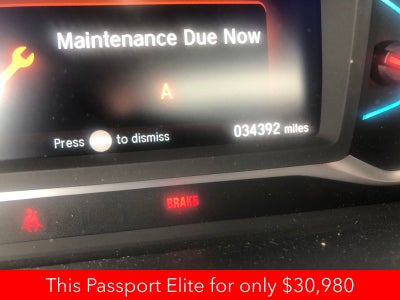 2021 Honda Passport Elite