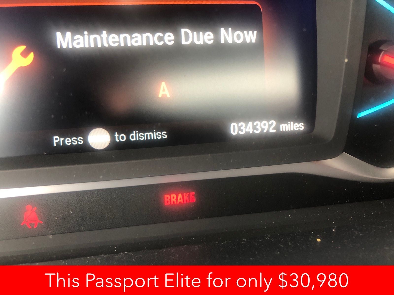 2021 Honda Passport Elite