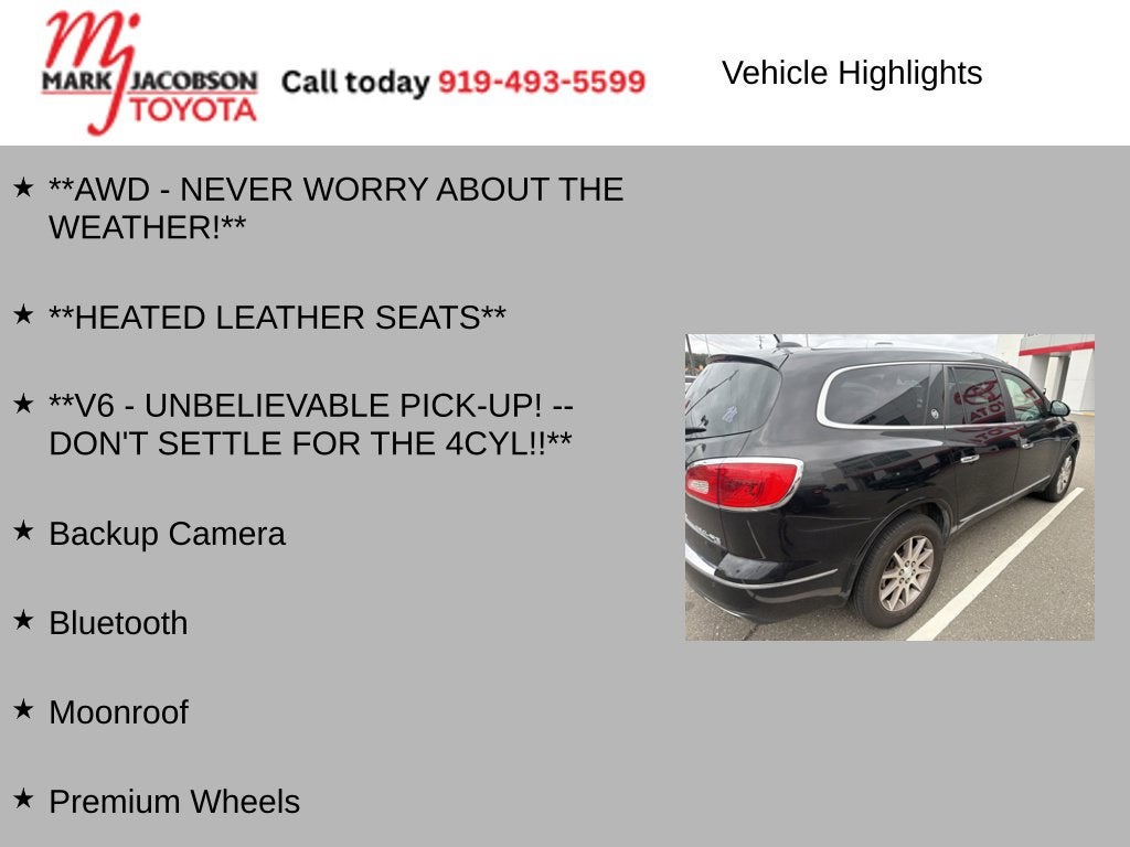 2016 Buick Enclave Leather Group