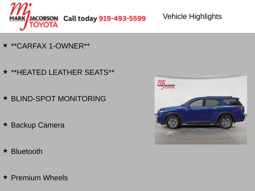2025 Nissan Pathfinder SV