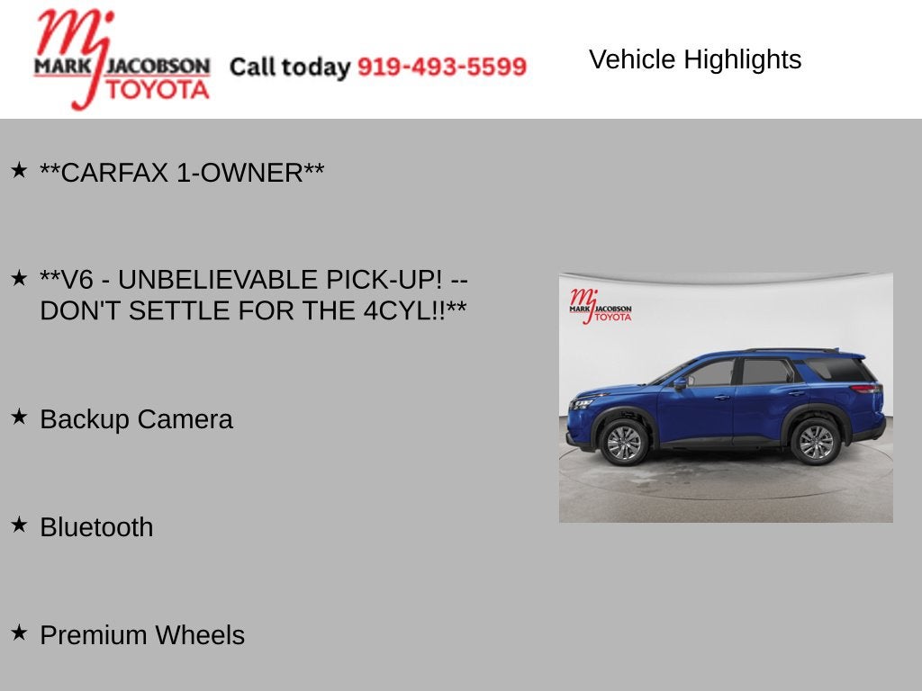 2025 Nissan Pathfinder SV