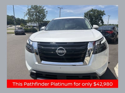 2025 Nissan Pathfinder Platinum