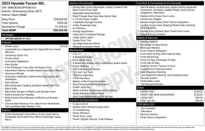 2023 Hyundai Tucson SEL