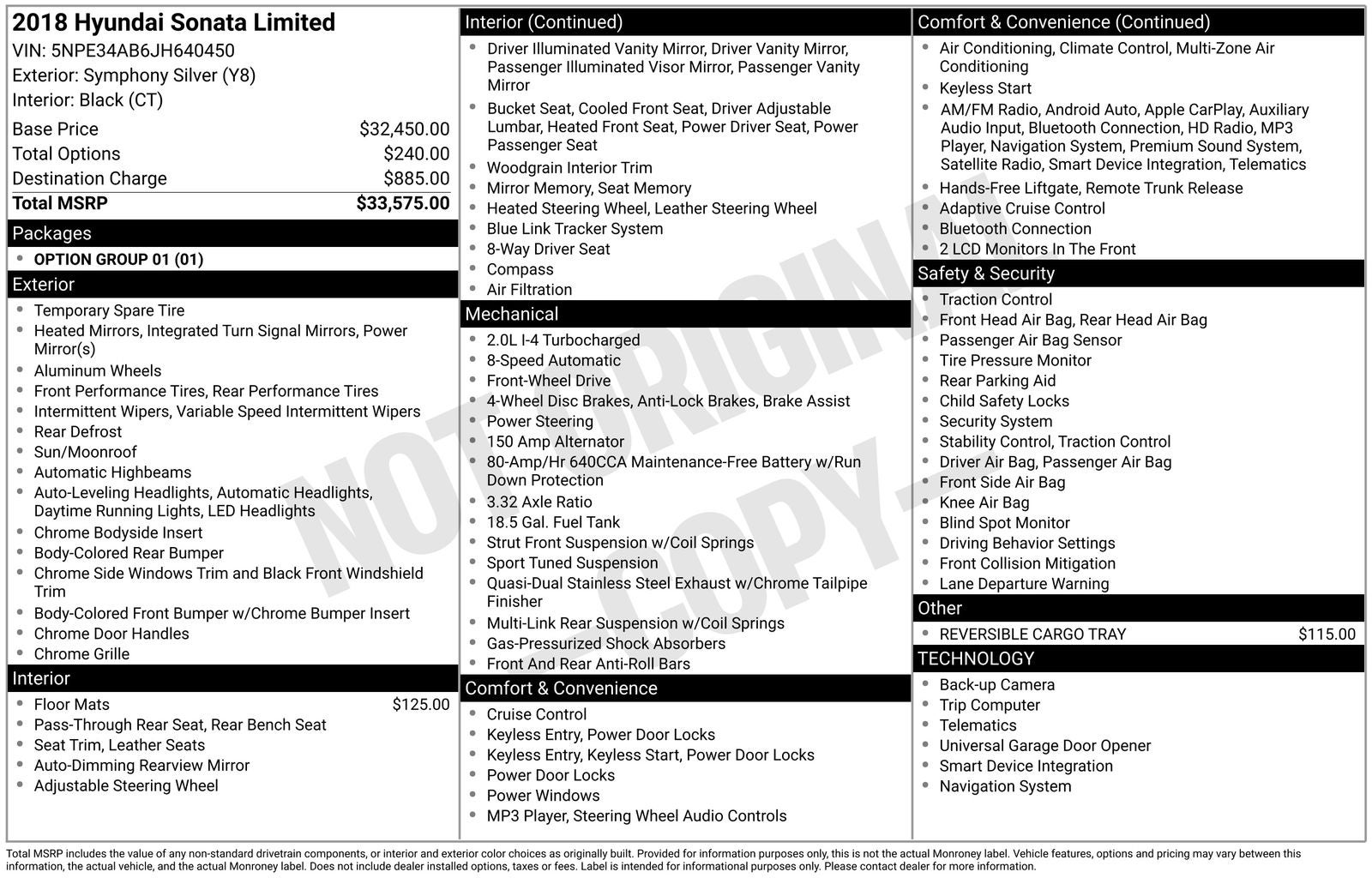 2018 Hyundai Sonata Limited