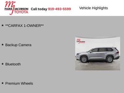 2025 Toyota Grand Highlander XLE