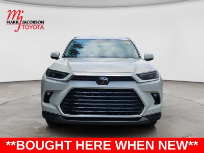 2024 Toyota Grand Highlander Platinum