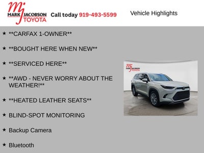2024 Toyota Grand Highlander Platinum