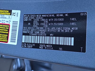 2025 Toyota Grand Highlander Limited