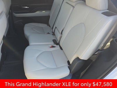 2025 Toyota Grand Highlander XLE
