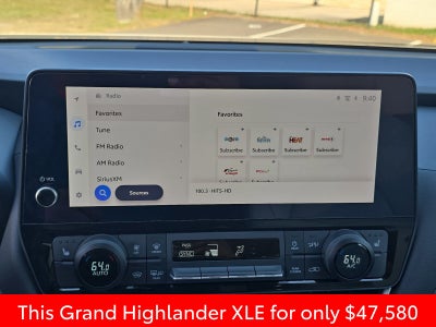 2025 Toyota Grand Highlander XLE