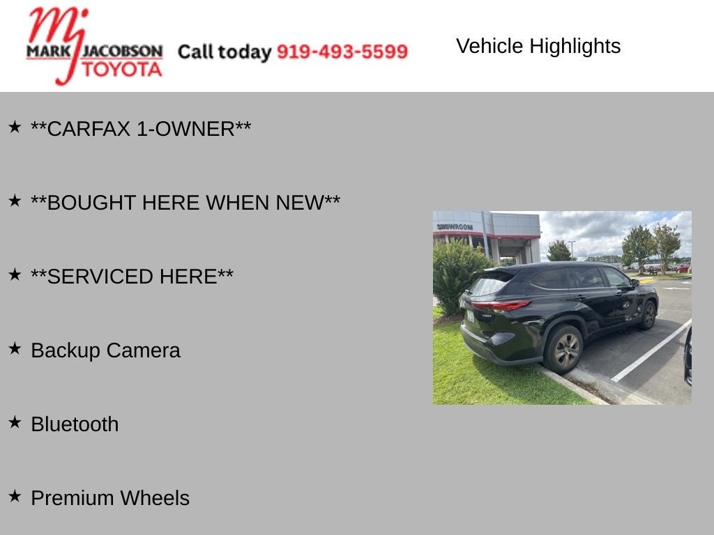 2023 Toyota Highlander Hybrid Bronze Edition