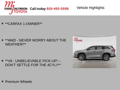 2019 Toyota Highlander LE Plus