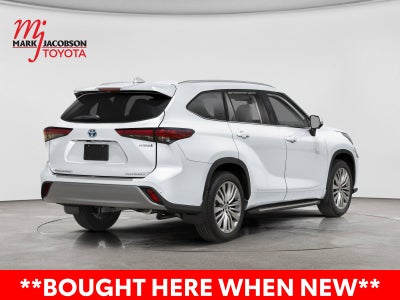2026 Toyota Highlander Hybrid Platinum
