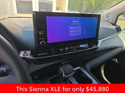 2025 Toyota Sienna XLE 7 Passenger