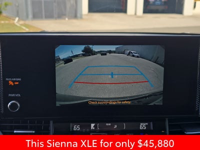 2025 Toyota Sienna XLE 7 Passenger