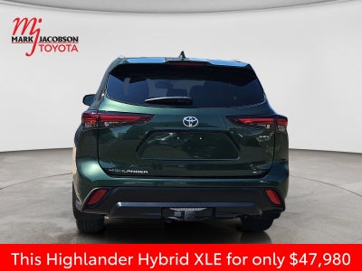 2025 Toyota Highlander Hybrid XLE