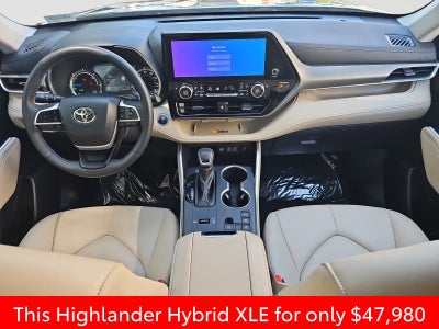 2025 Toyota Highlander Hybrid XLE
