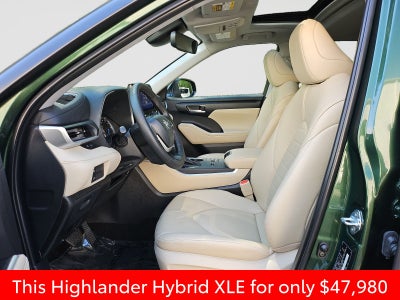 2025 Toyota Highlander Hybrid XLE