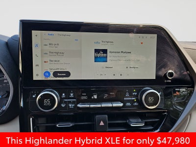 2025 Toyota Highlander Hybrid XLE