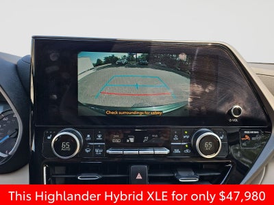 2025 Toyota Highlander Hybrid XLE