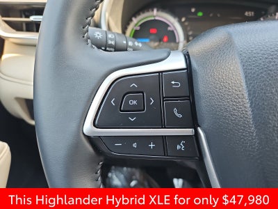 2025 Toyota Highlander Hybrid XLE