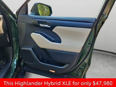 2025 Toyota Highlander Hybrid XLE
