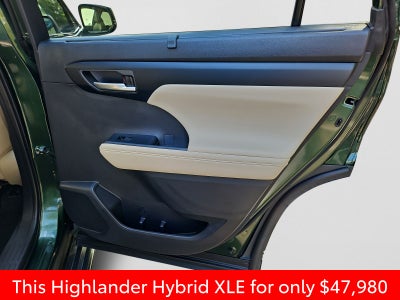 2025 Toyota Highlander Hybrid XLE