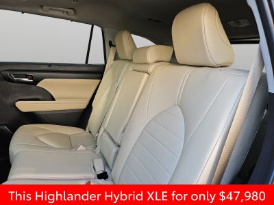 2025 Toyota Highlander Hybrid XLE