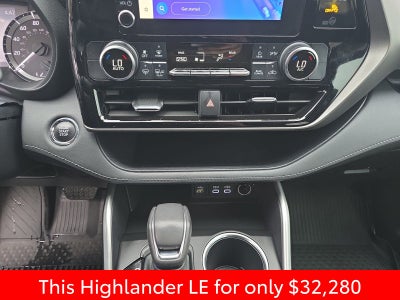 2023 Toyota Highlander XLE