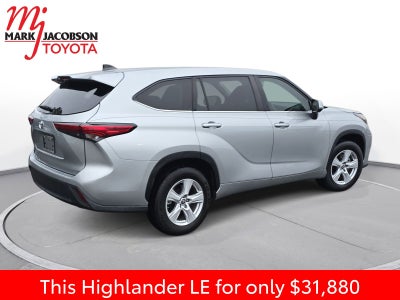 2023 Toyota Highlander LE
