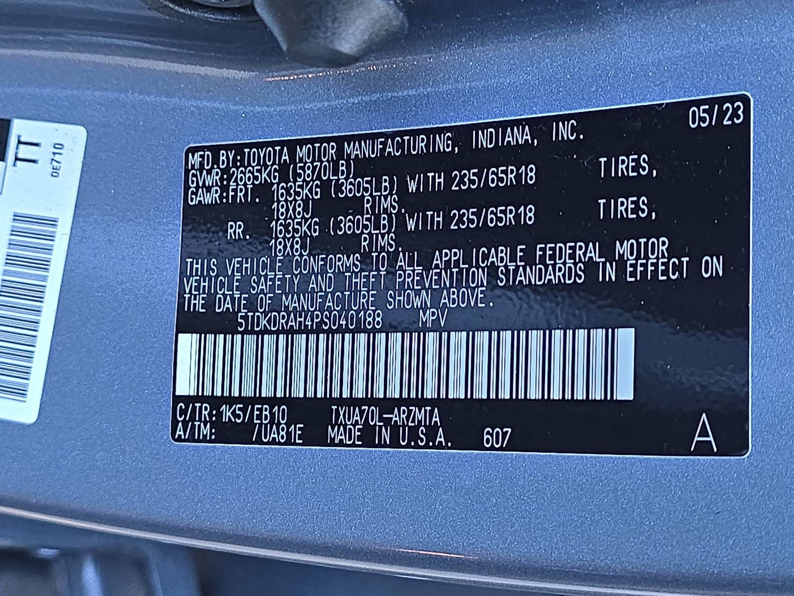 2023 Toyota Highlander XLE