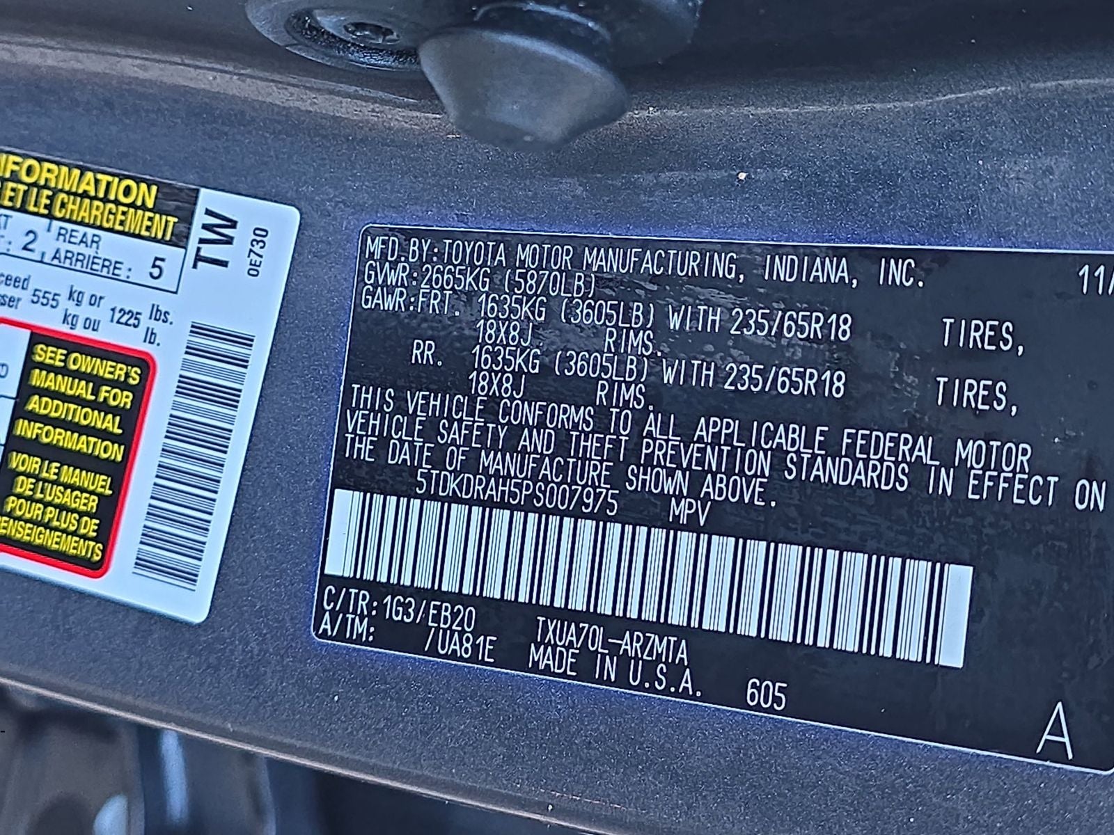 2023 Toyota Highlander XLE