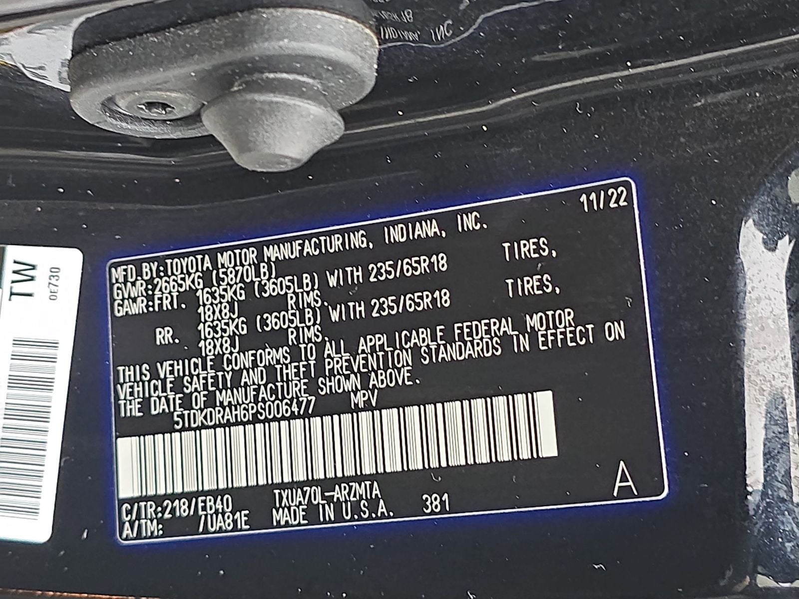 2023 Toyota Highlander XLE