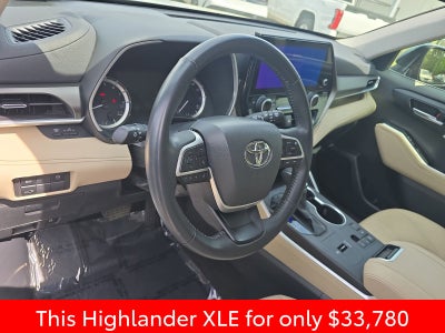 2023 Toyota Highlander XLE