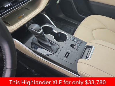 2023 Toyota Highlander XLE