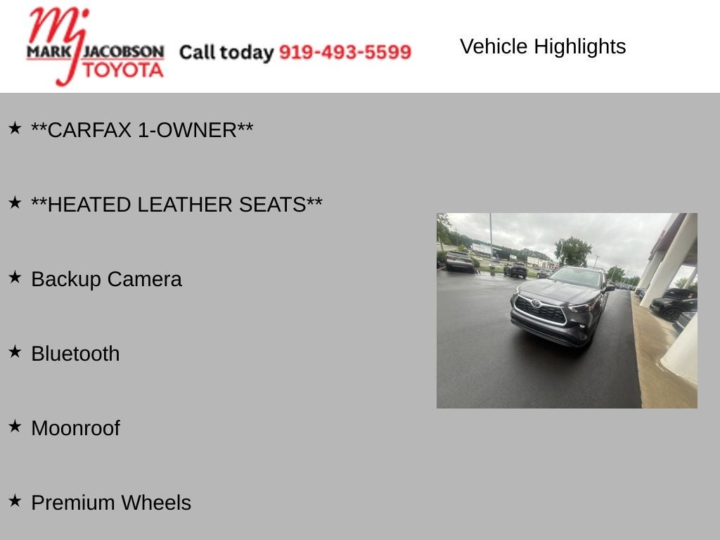 2025 Toyota Highlander XLE