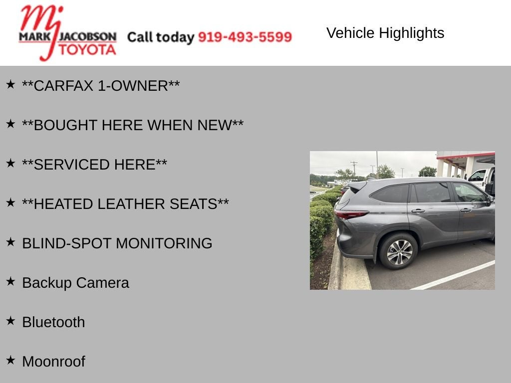 2025 Toyota Highlander XLE