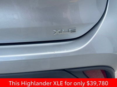 2023 Toyota Highlander XLE