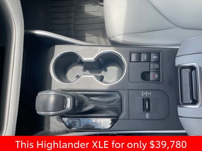 2023 Toyota Highlander XLE