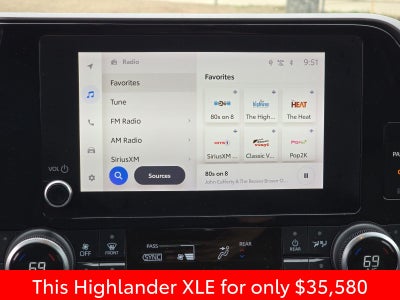 2023 Toyota Highlander XLE