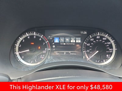 2026 Toyota Highlander XLE