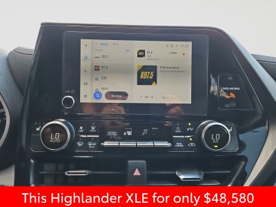 2026 Toyota Highlander XLE