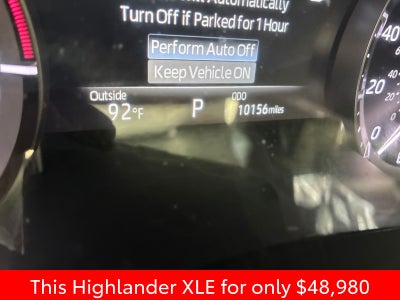2026 Toyota Highlander XLE