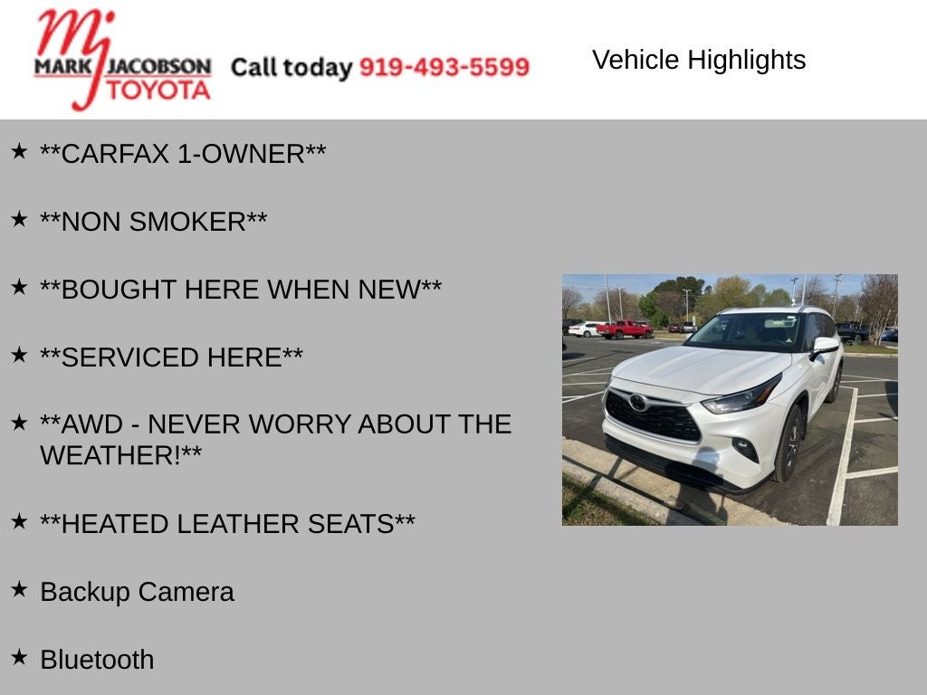 2024 Toyota Highlander XLE