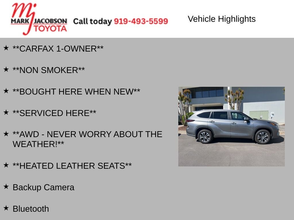 2025 Toyota Highlander XLE