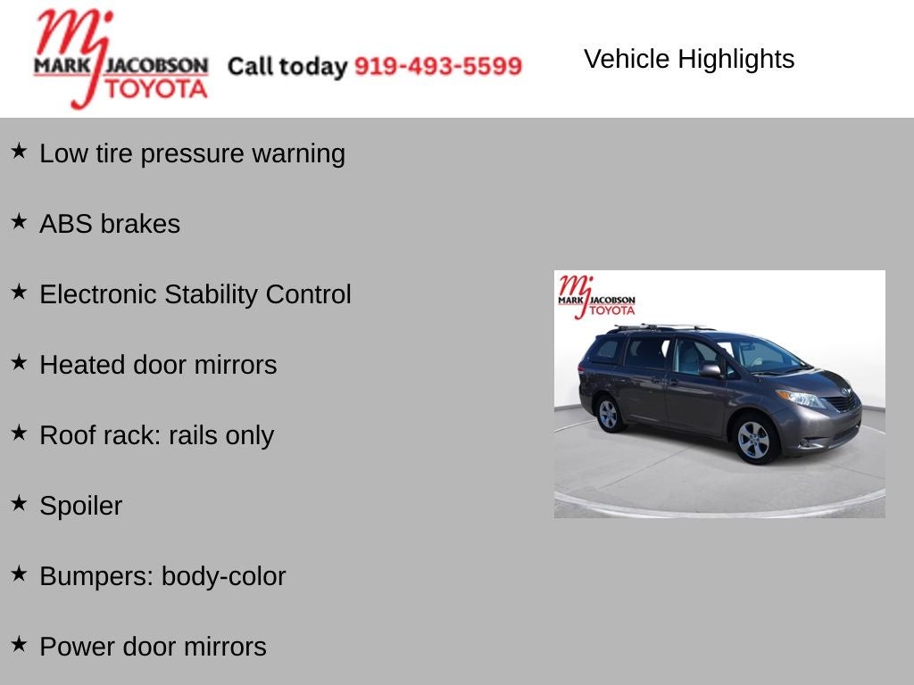 2013 Toyota Sienna LE