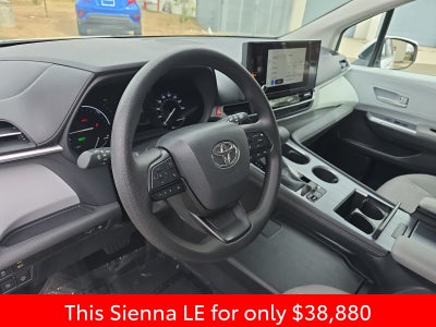 2025 Toyota Sienna LE 8 Passenger