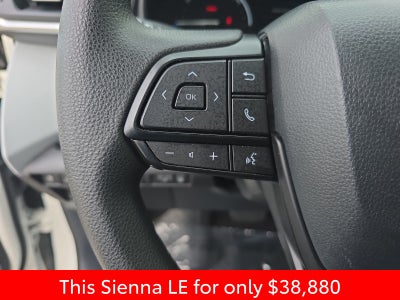 2025 Toyota Sienna LE 8 Passenger