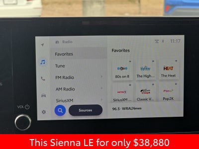 2025 Toyota Sienna LE 8 Passenger