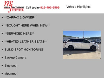 2026 Toyota Sienna XSE 7 Passenger